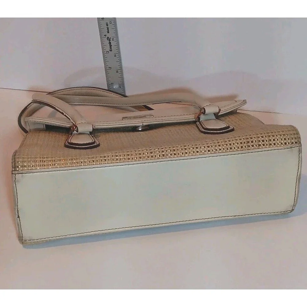liz claiborne Shoulder Bag Handbag Purse Almond Beige